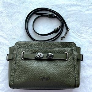 Coach Blake crossbody F35688 olive green